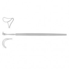 Cushing Retractor / Saddle Hook Stainless Steel, 20.5 cm - 8" Blade Size 14 mm